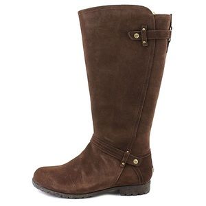 UGG JILLIAN ROUND TOE SUEDE WINTER BOOT